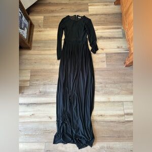 Ecote Floor Length See Through Dress S